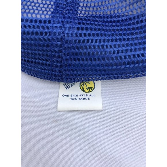 Vtg Hawaii Cap Hat Snapback Trucker Mesh Hawaiian Headwear Rainbow 80s Cord HTF - Picture 10 of 16